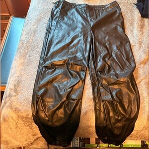 Leather Black Pants
